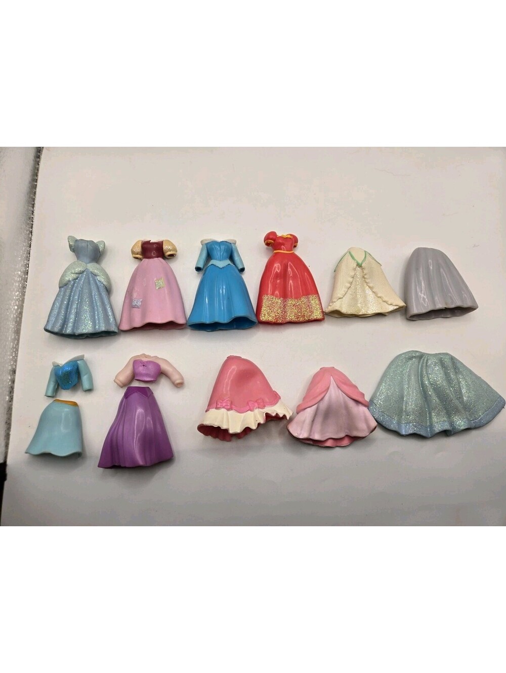 Disney Princess Fashion Set Lot Assorted Clothing Accessories Polly Pocket